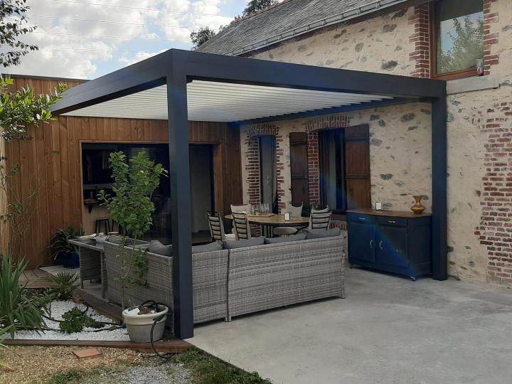 Installation de pergola Angers