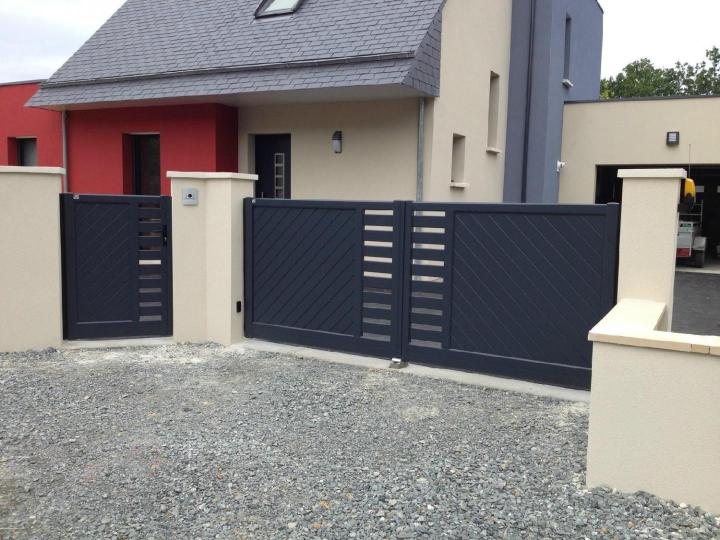 Pose de Portail sur mesure Angers